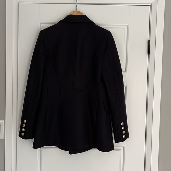 ZARA Manteco Navy Blazer - Picture 3 of 3